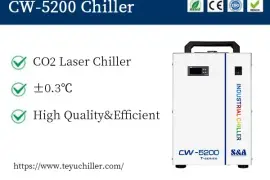 Compact Water Chiller CW5200 for 130W DC Co2 Laser