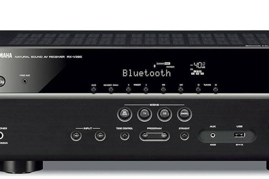 YAMAHA RX-V385 5.1-Channel 4K Ultra HD AV Receiver, ZAR 5,050.00