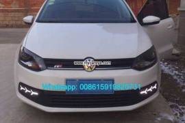 VW POLO LED DRL day time running lights driving da, 0 VW POLO LED DRL day time running lights driving da, 0