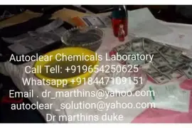 BLACK MONEY CLEANING CHEMICALS SSD SOLUTION,  5,000.00