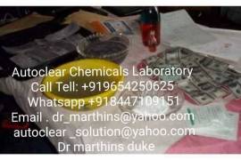 BLACK MONEY CLEANING CHEMICALS SSD SOLUTION,  5,000