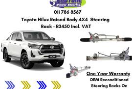 Toyota Hilux  4X4 - OEM Recon. Steering Racks, ZAR 3,450