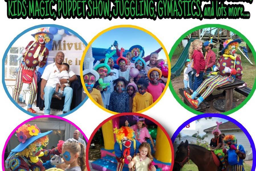 Gosongo The Clown + Jumping Castles 
