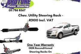 Chev. Utility - OEM Reconditioned Steering Racks, ZAR 3,100