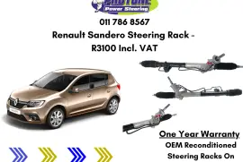 Renault Sandero - OEM Reconditioned Steering Racks, ZAR 3,100