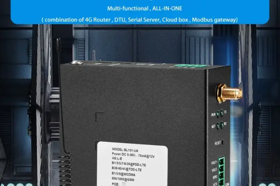 BL101 Modbus to OPC UA gsm gateway