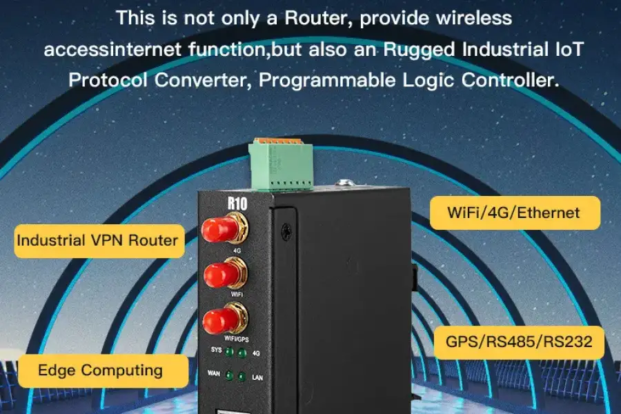 R10 Modbus to WiFi gateway, ZAR 102.30