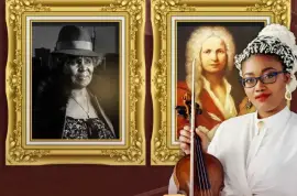 A VIOLINIST TO CELEBRATE AN ICON ON HER BIRTHDAY