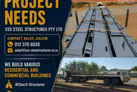 Steel Structures: Residential, Churches, Warehouse