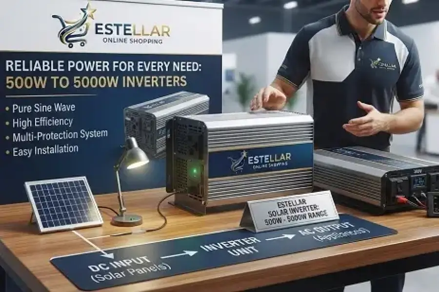 Buy 1000W Solar Inverter in South Africa | Estella, ZAR 1.00