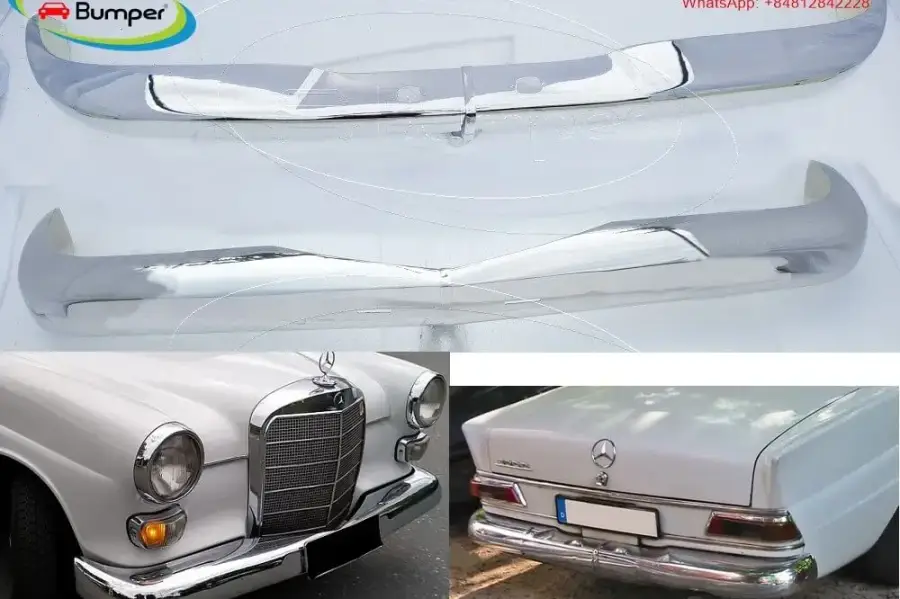Mercedes W110 EU Style (1961-1968) Bumpers, ZAR 2