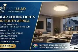 Best Solar Ceiling Light with Remote Control in So, ZAR 1.00