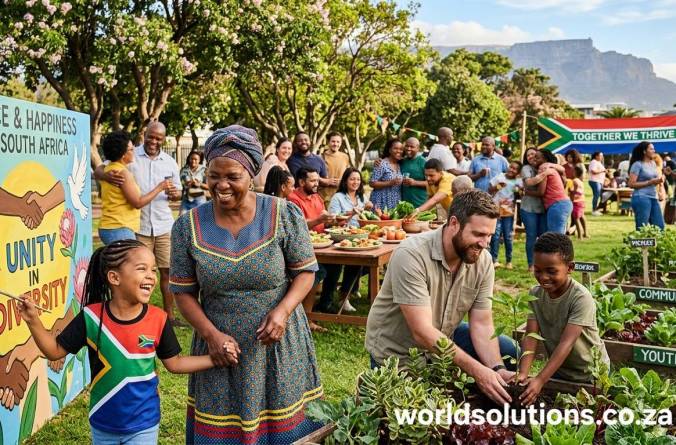 Restoring peace and happiness in South Africa