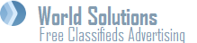 World Solutions Free Classified Ads & Business Marketing